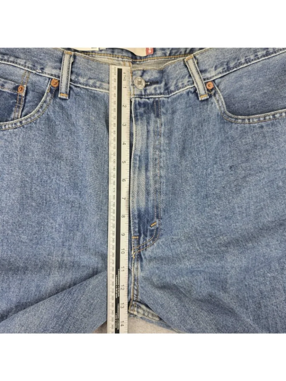Levi's 550 Relaxed Fit Jeans Mens 40x32 Blue Light Wash Tapered Denim NWT